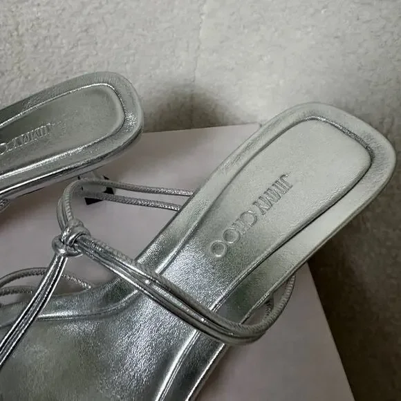 Jimmy Choo Jemma Mule 50 Shoe 37.5 - Picture 6 of 9